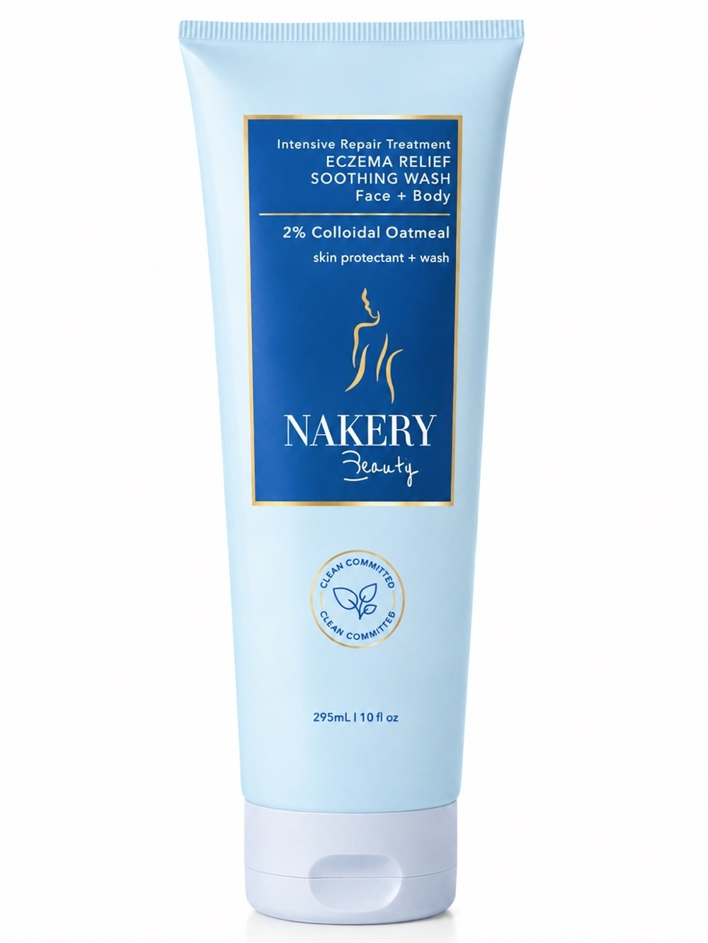 Nakery Beauty Intensive Repair Treatment Eczema Relief Soothing Wash Face Body